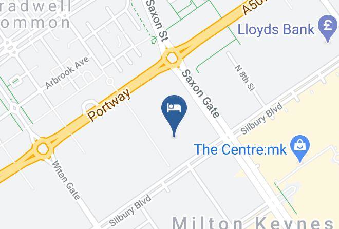 Milton Keynes - Easyhotel Milton Keynes Maps