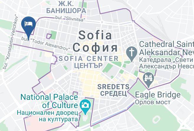 Sofia - Easyhotel Sofia Maps