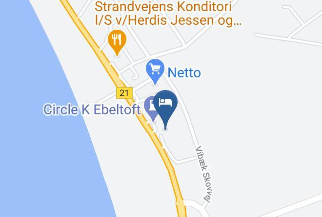 Ebeltoft Park Hotel Map