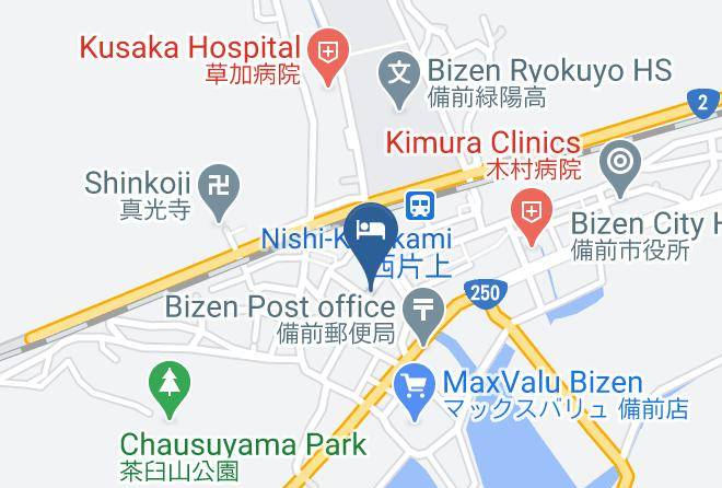 Bizen City - Ebisuya Araki Inn Maps