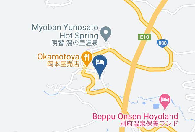 Beppu City - Ebisuya Ryokan Maps