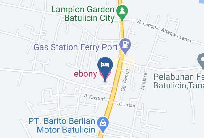 Tanah Bumbu Regency - Ebony Hotel Maps