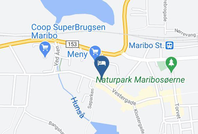 Maribo - Ebsens Hotel & Restaurant Maps