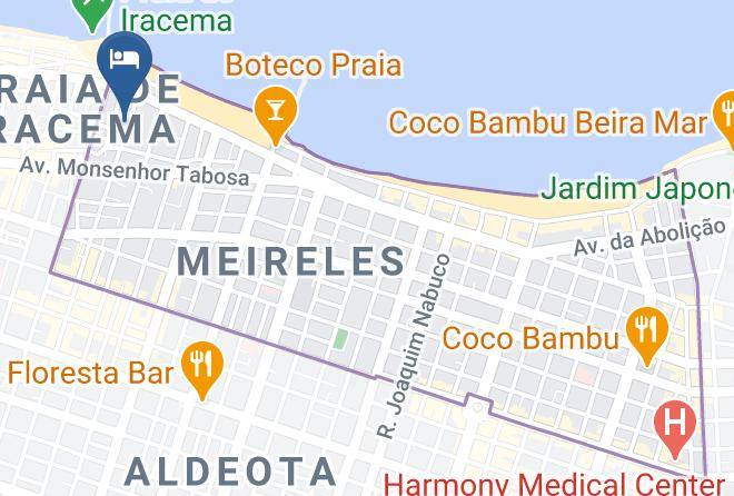 Fortaleza - Ecco Hotel Fortaleza Maps