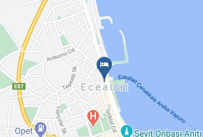 Eceabat - Eceabat Gezen Hotel Maps