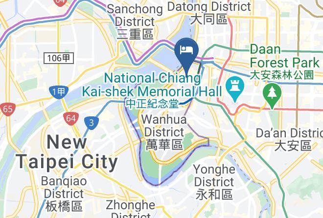 Wanhua District Ximending - Ecfa Hotel Kunming Maps
