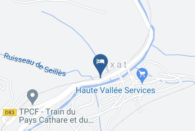 Aude - Echappee Chambres D'hotes Axat Maps