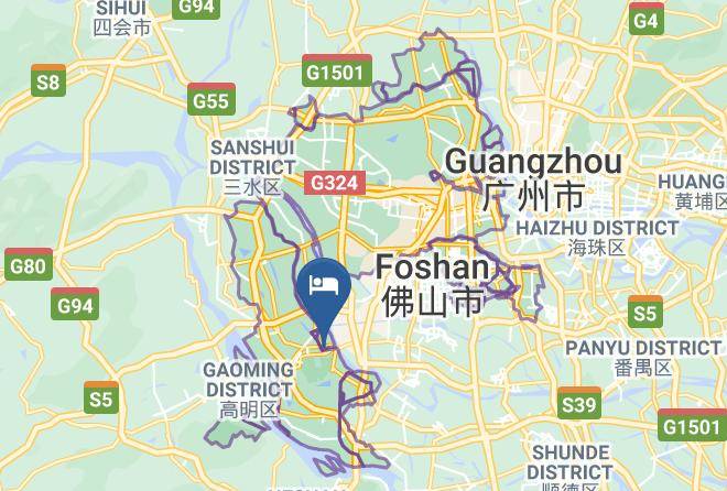 Foshan - Echarm Hotel Maps