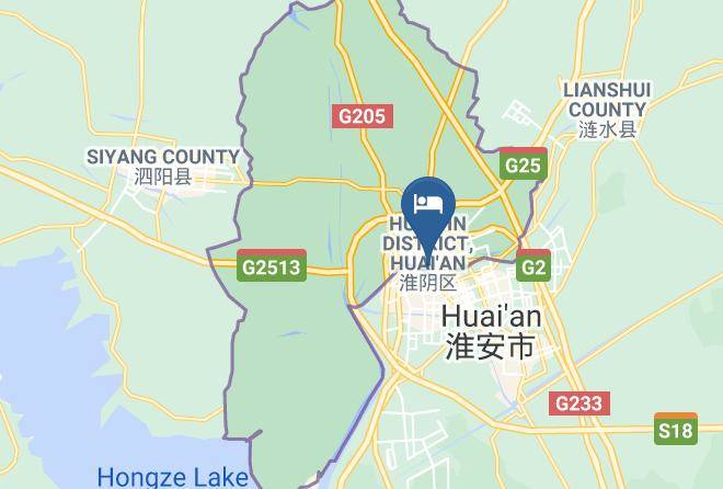 Huaian - Echarm Hotel Maps