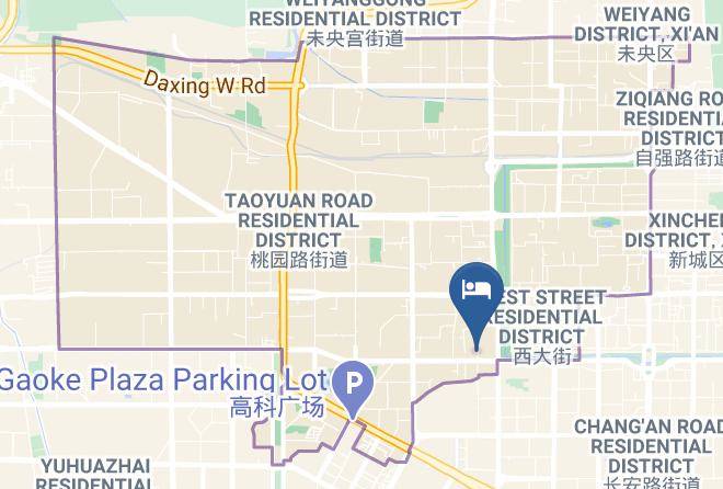 Xi An - Echarm Hotel Maps