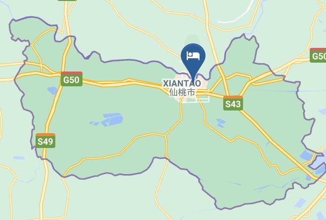 Xiantao - Echarm Hotel Maps