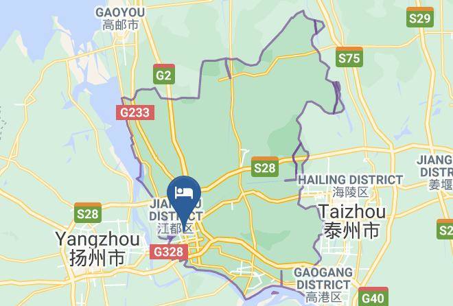 Yangzhou - Echarm Hotel Maps