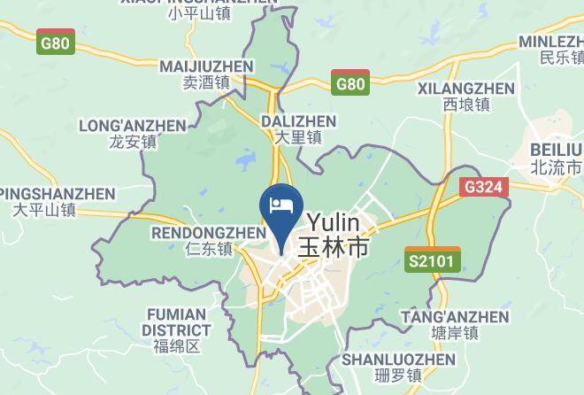 Yulin - Echarm Hotel Maps