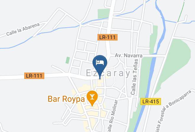 Echaurren Ezcaray Map