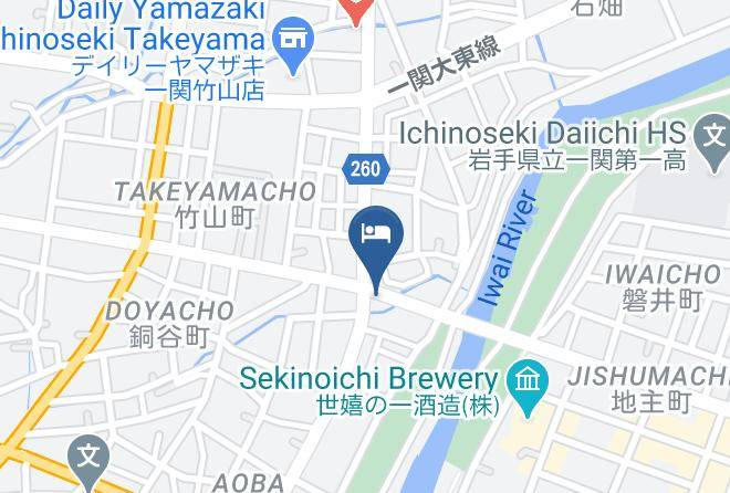 Ichinoseki City - Echigoya Hotel Maps