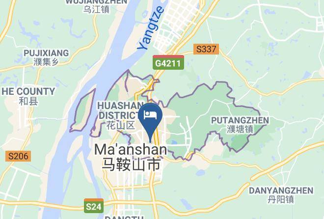 Maanshan - Echo Hotel Maps