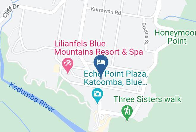 Blue Mountains - Echo Point Motor Inn Maps