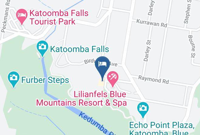 Blue Mountains - Echoes Boutique Hotel And Restaurant Blue Mountains Maps