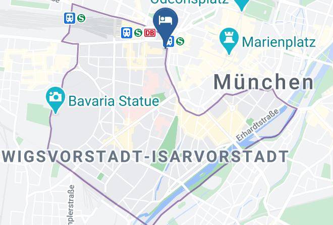 Munich District - Eckelmann Hotels Kg Maps
