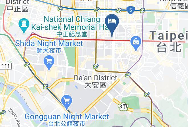 Da An District - Eclat Hotel Taipei Maps
