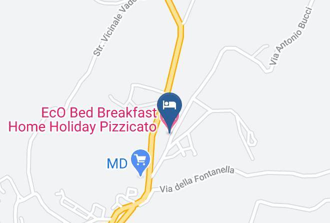 Foggia - Eco Bed Breakfast Home Holiday Pizzicato Maps