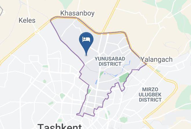 Tashkent - Eco Boutique Hotel Tashkent Maps