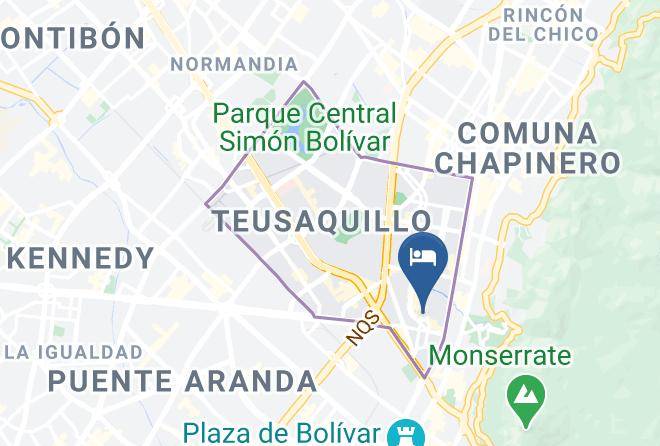 Bogota - Eco Boutique Hotel Maps