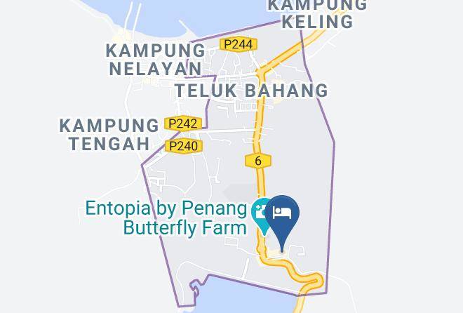 Teluk Bahang - Eco Capsule Resort Maps