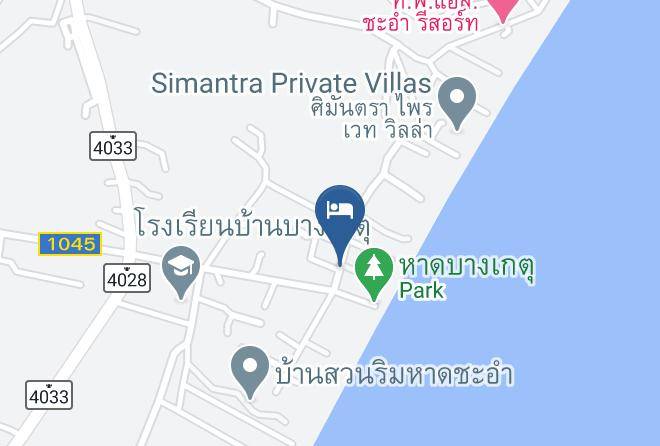 Amphoe Cha Am - Eco Cozy Beachfront Resort Chaam Maps