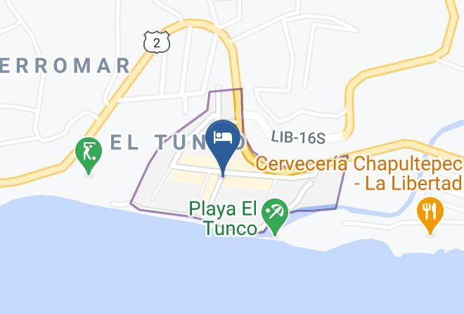 Tamanique - Eco De Mar Maps