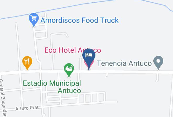 Antuco - Eco Hotel Antuco Maps