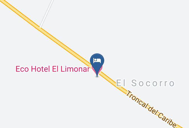 Toluviejo - Eco Hotel El Limonar Maps