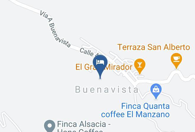 Buenavista - Eco Hotel La Cima Maps