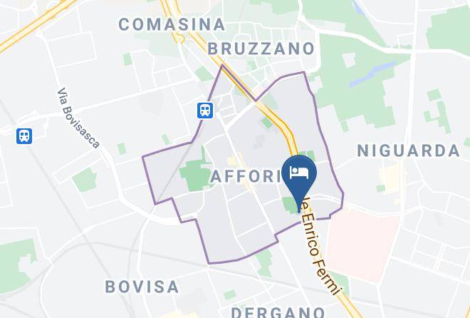 Milan - Eco Hotel La Residenza Maps
