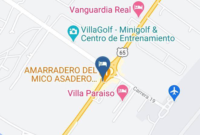 Villavicencio - Eco Hotel La Rosita Maps