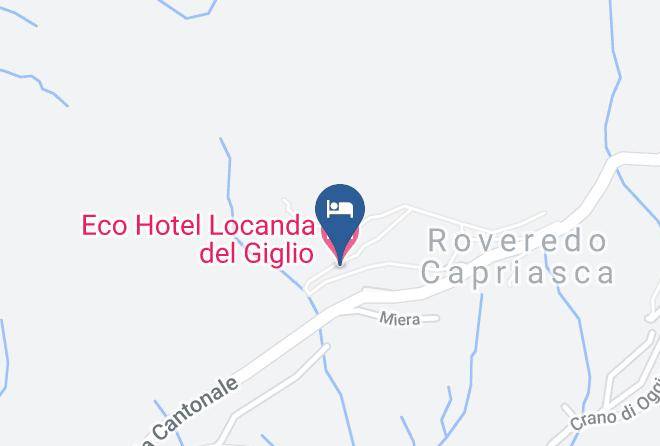 Eco Hotel Locanda Del Giglio Map