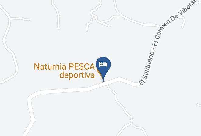 Carmen De Viboral - Eco Hotel Naturnia Pesca Y Recreacion Maps