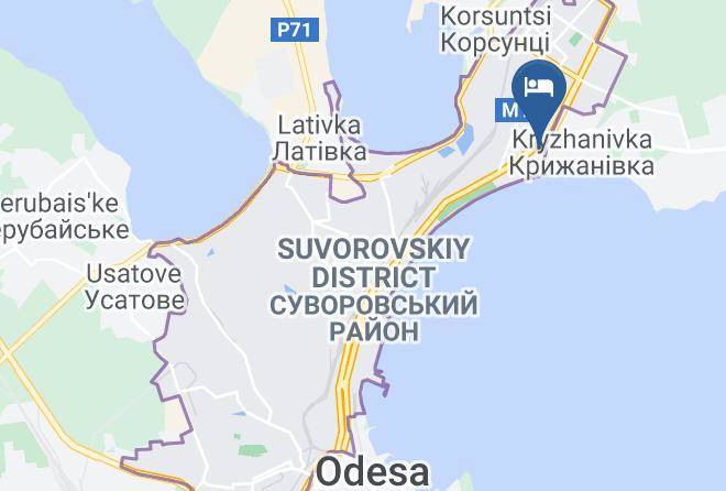 Odesa - Eco Hotel Provans Maps