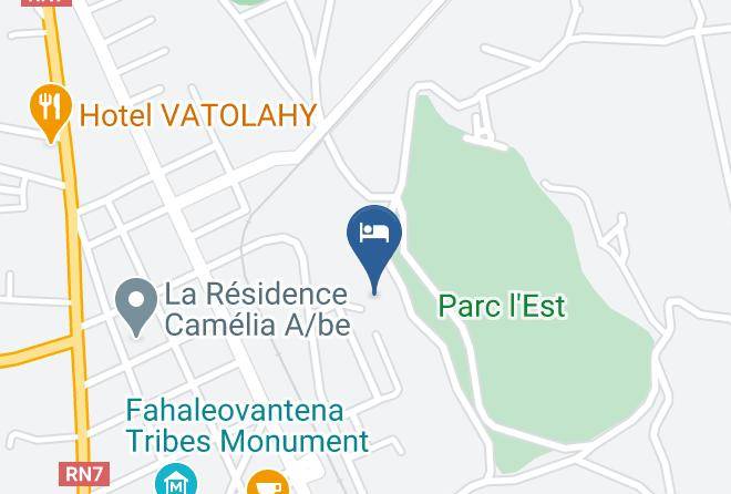 Antsirabe I - Eco Lodge Les Chambres Du Voyageur Maps