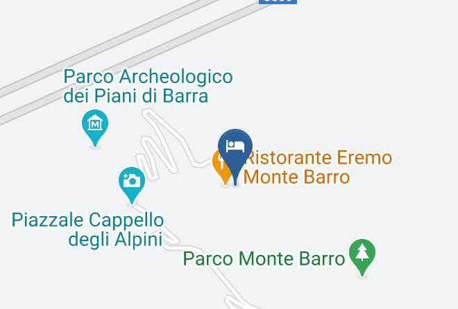 Lecco - Eco Ostello Parco Monte Barro Maps