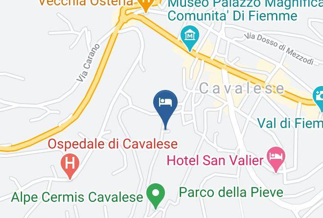 Trento - Eco Park Hotel Azalea Maps