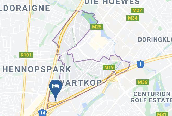 City Of Tshwane - Eco Park Lodge Maps