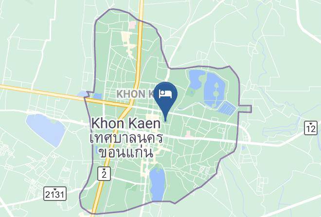 Amphoe Mueang Khon Kaen - Eco Place Hotel Maps