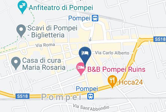 Eco Pompeii B&b Map