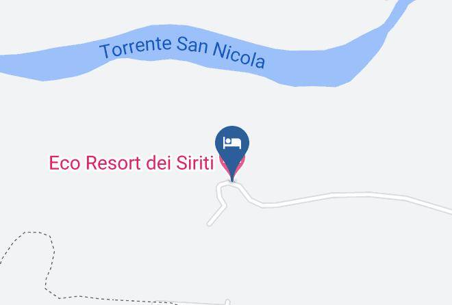 Matera - Eco Resort Dei Siriti Maps