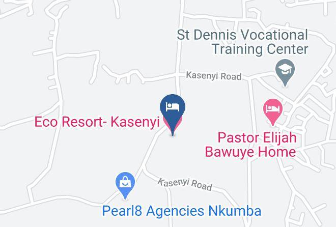 Eco Resort Kasenyi Map