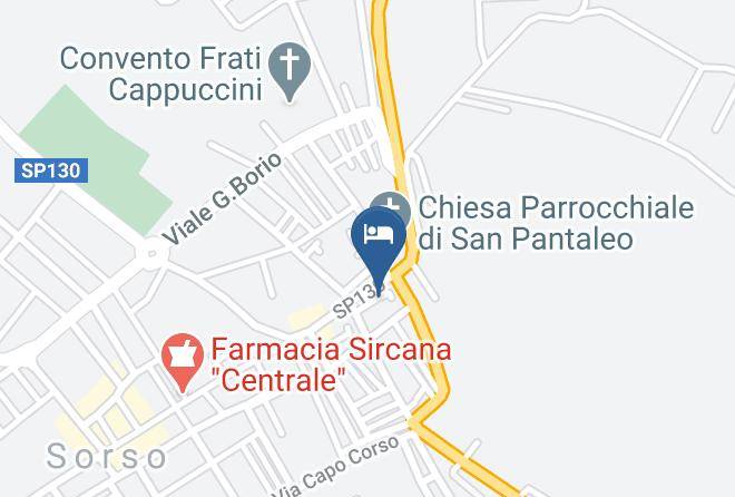 Sassari - B&b L'antico Portico Maps