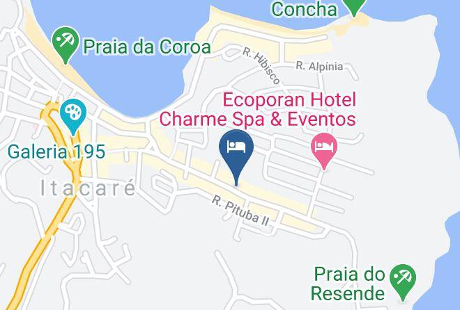 Itacare - Eco Ville Santa Maria Maps