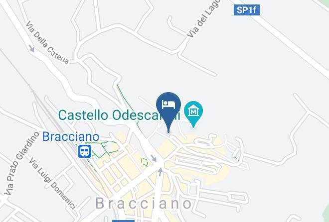 Ecoalbergo Bracciano Map