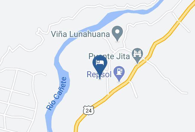 Ecoalbergue Retablos Peru Map